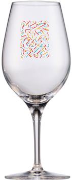 TRUMPET - Konservi Glas " Jazz " gestaltet von Niklaus Troxler
